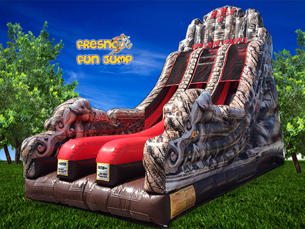 Lost Temple Double Lane Giant Slide (Dry) Lost Temple Double Lane Giant Slide (Dry)